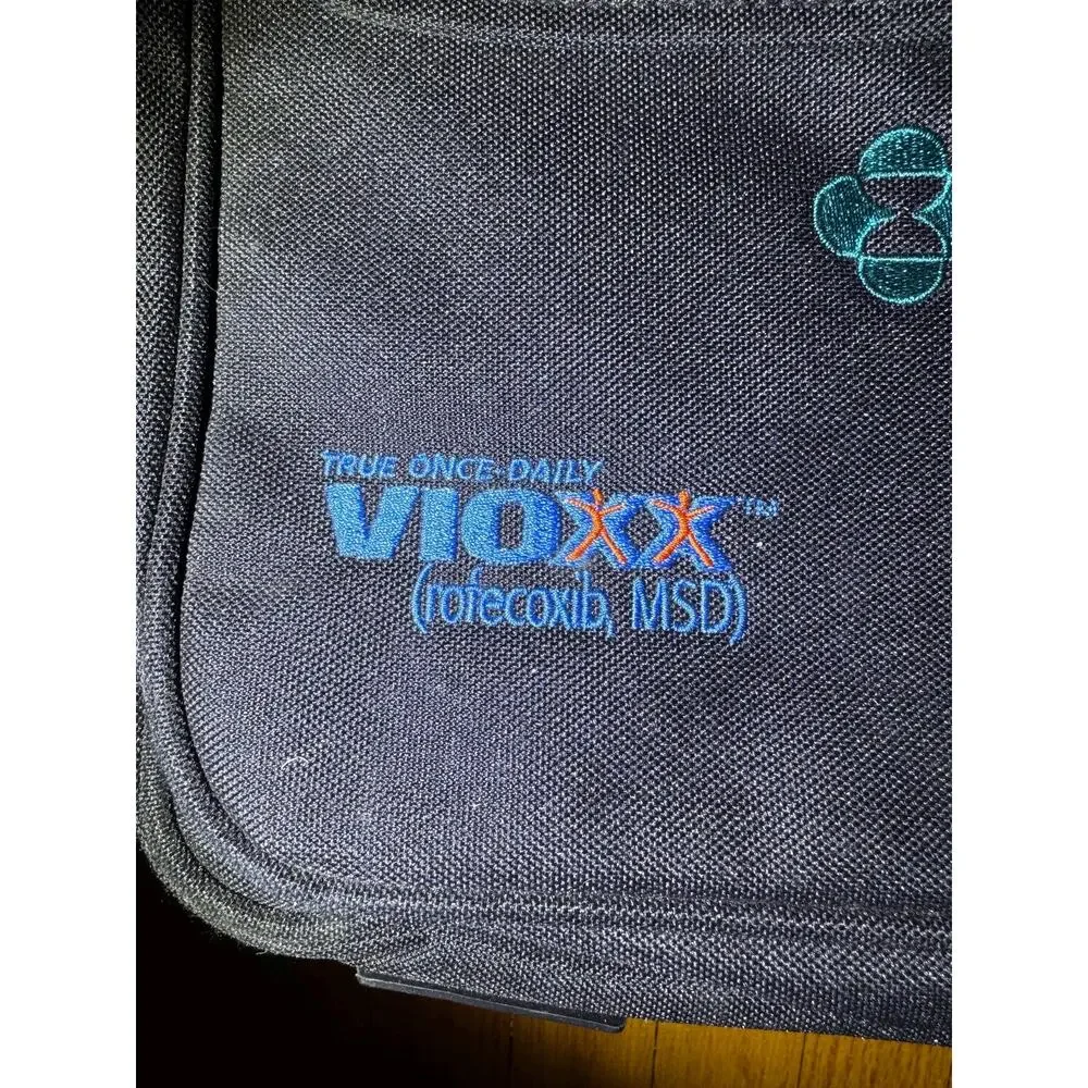 Vintage 2001 prague laptop bag case - eular vioxx fosamax